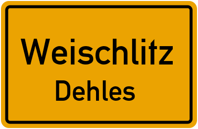 Straßenverzeichnis Weischlitz Dehles