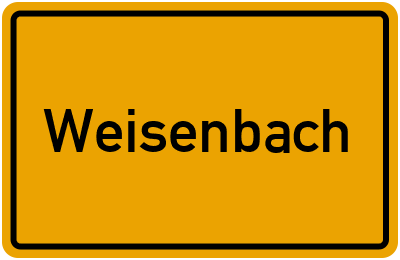 Wo liegt Weisenbach?
