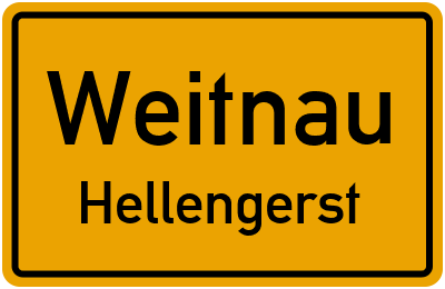 Straßenverzeichnis Weitnau Hellengerst