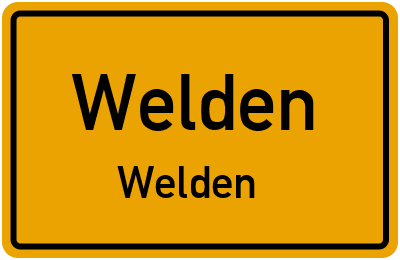 Straßenverzeichnis Welden Welden