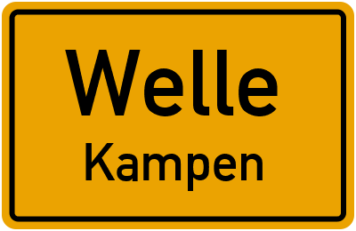 Straßenverzeichnis Welle Kampen