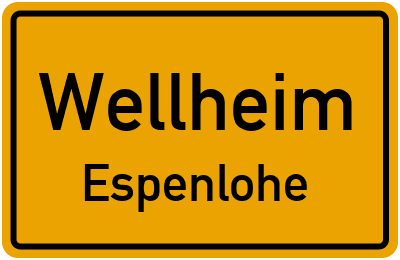 Straßenverzeichnis Wellheim Espenlohe