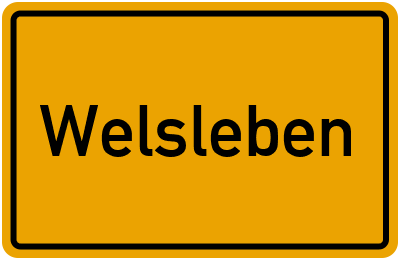 Welsleben in Sachsen-Anhalt