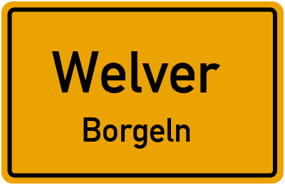 Straßenverzeichnis Welver Borgeln