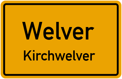 Straßenverzeichnis Welver Kirchwelver