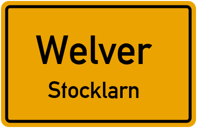 Straßenverzeichnis Welver Stocklarn