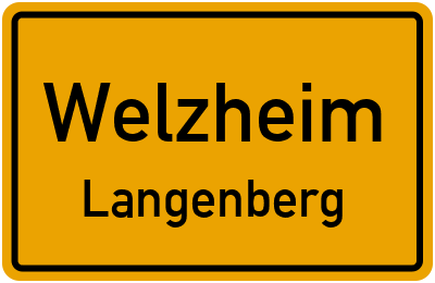 Straßenverzeichnis Welzheim Langenberg