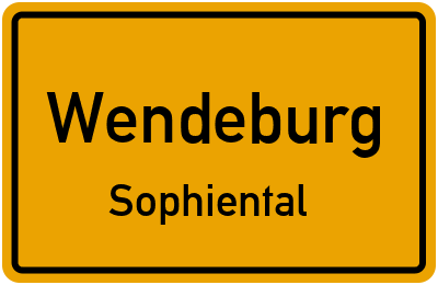 Straßenverzeichnis Wendeburg Sophiental
