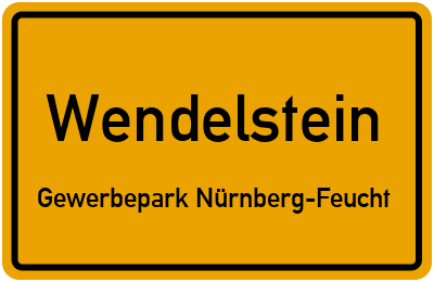 Straßenverzeichnis Wendelstein Gewerbepark Nürnberg-Feucht
