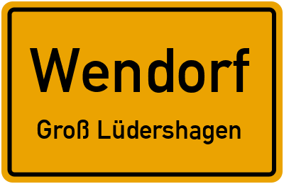 Straßenverzeichnis Wendorf Groß Lüdershagen