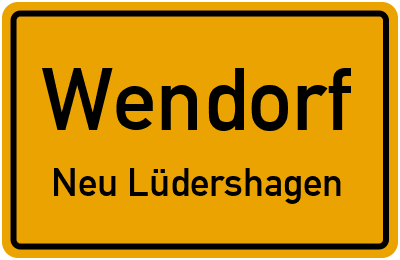 Straßenverzeichnis Wendorf Neu Lüdershagen