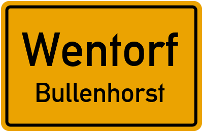 Straßenverzeichnis Wentorf Bullenhorst