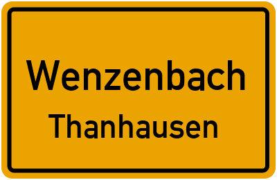 Straßenverzeichnis Wenzenbach Thanhausen