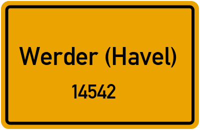 14542 Werder (Havel)