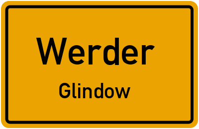 Straßenverzeichnis Werder Glindow