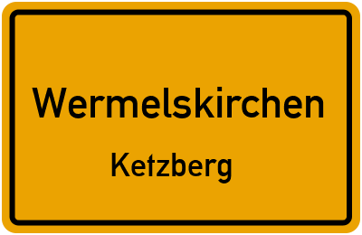 Straßenverzeichnis Wermelskirchen Ketzberg