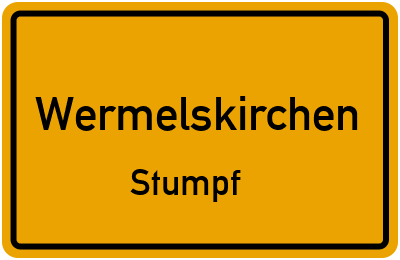 Straßenverzeichnis Wermelskirchen Stumpf