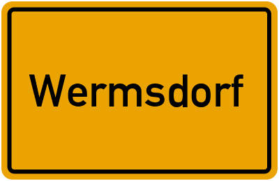 Wermsdorf in Sachsen