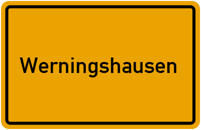 Werningshausen in Thüringen