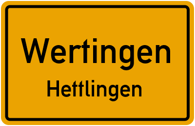 Straßenverzeichnis Wertingen Hettlingen