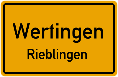 Straßenverzeichnis Wertingen Rieblingen