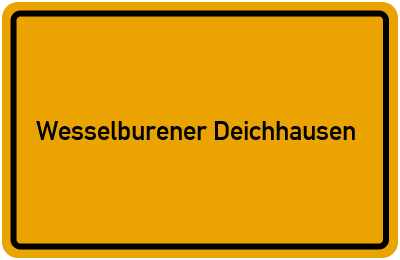 Wesselburener Deichhausen