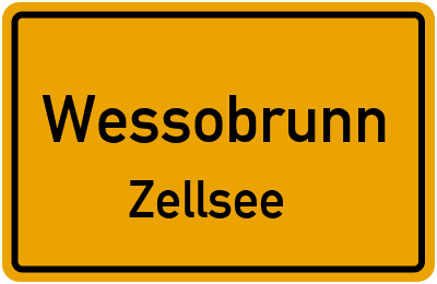 Straßenverzeichnis Wessobrunn Zellsee