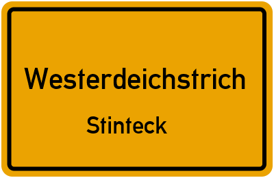 Straßenverzeichnis Westerdeichstrich Stinteck