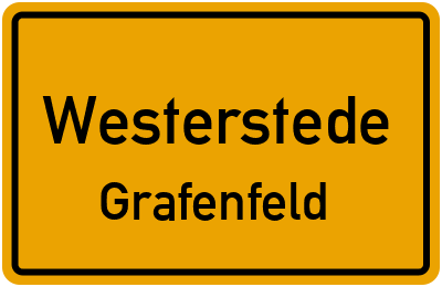 Straßenverzeichnis Westerstede Grafenfeld