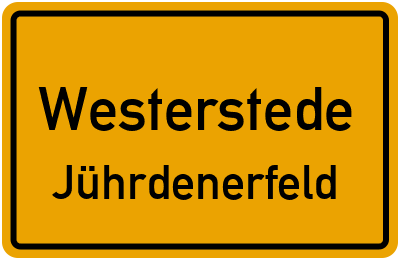 Straßenverzeichnis Westerstede Jührdenerfeld