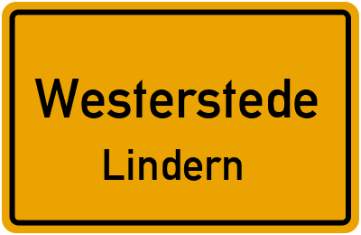 Straßenverzeichnis Westerstede Lindern