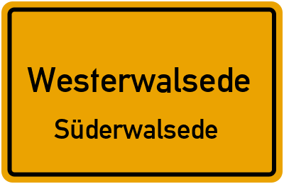 Straßenverzeichnis Westerwalsede Süderwalsede