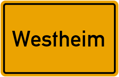 Wo liegt Westheim?