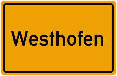 Westhofen in Rheinland-Pfalz