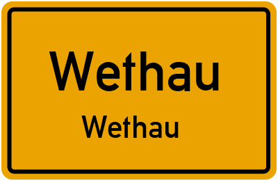 Straßenverzeichnis Wethau Wethau
