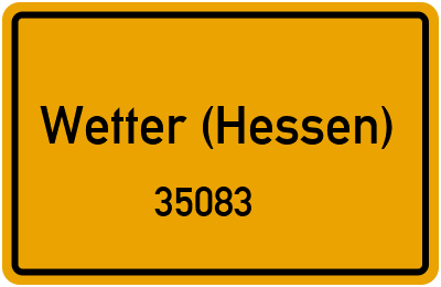 35083 Wetter (Hessen)