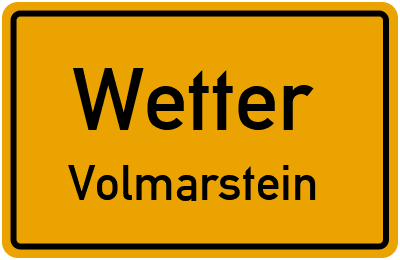 Straßenverzeichnis Wetter Volmarstein