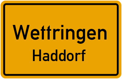 Straßenverzeichnis Wettringen Haddorf