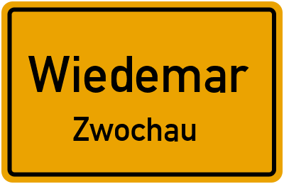 Straßenverzeichnis Wiedemar Zwochau