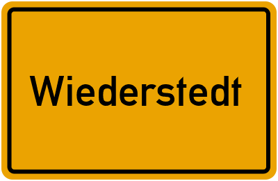 Branchenbuch Wiederstedt, Sachsen-Anhalt