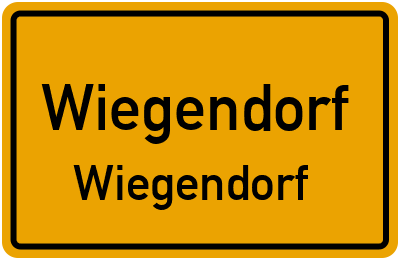 Straßenverzeichnis Wiegendorf Wiegendorf