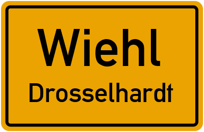 Straßenverzeichnis Wiehl Drosselhardt