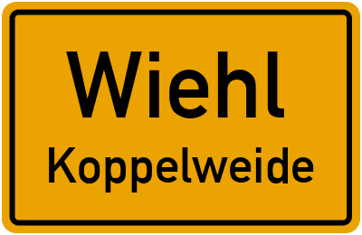 Straßenverzeichnis Wiehl Koppelweide