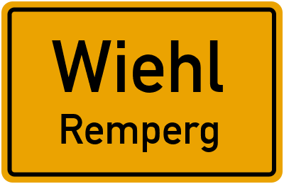 Straßenverzeichnis Wiehl Remperg