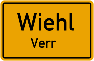 Straßenverzeichnis Wiehl Verr
