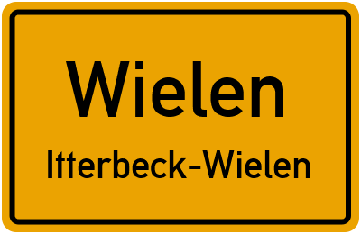 Straßenverzeichnis Wielen Itterbeck-Wielen