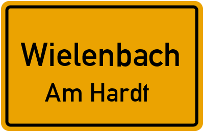 Straßenverzeichnis Wielenbach Am Hardt