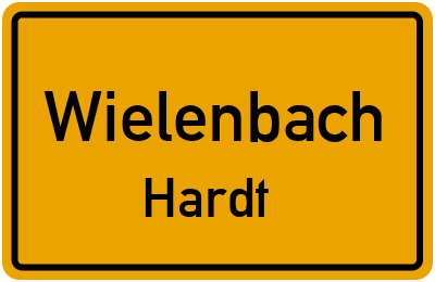 Straßenverzeichnis Wielenbach Hardt