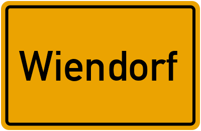 Wiendorf in Mecklenburg-Vorpommern erkunden