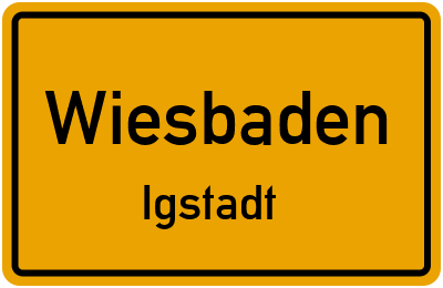Straßenverzeichnis Wiesbaden Igstadt